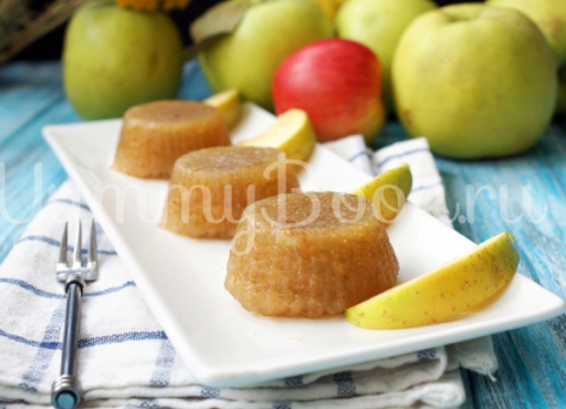 Яблочный мармелад на желатине